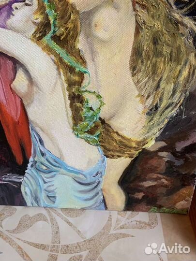 Картина В. Седов Hanz Zatzka холст/масло 55х46