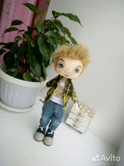 Текстильная кукла 