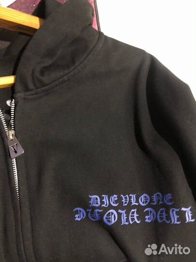 Vlone Zip-Hoodie Black ориг