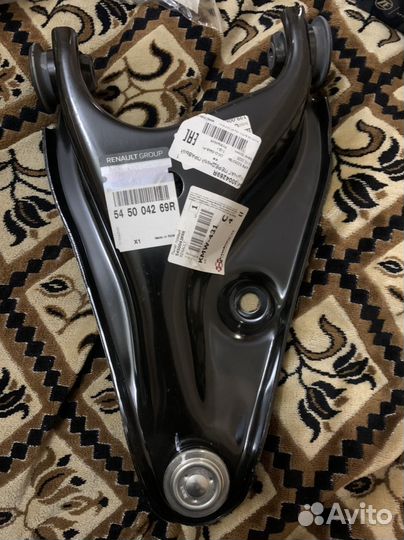 Рычаг передний правый рено логан оригинал