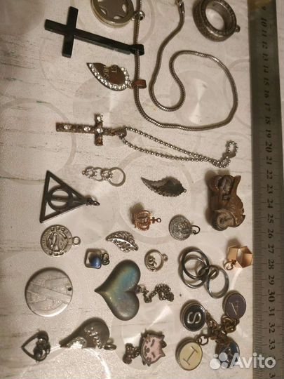 Брелки подвески сережки кулоны одним лотом
