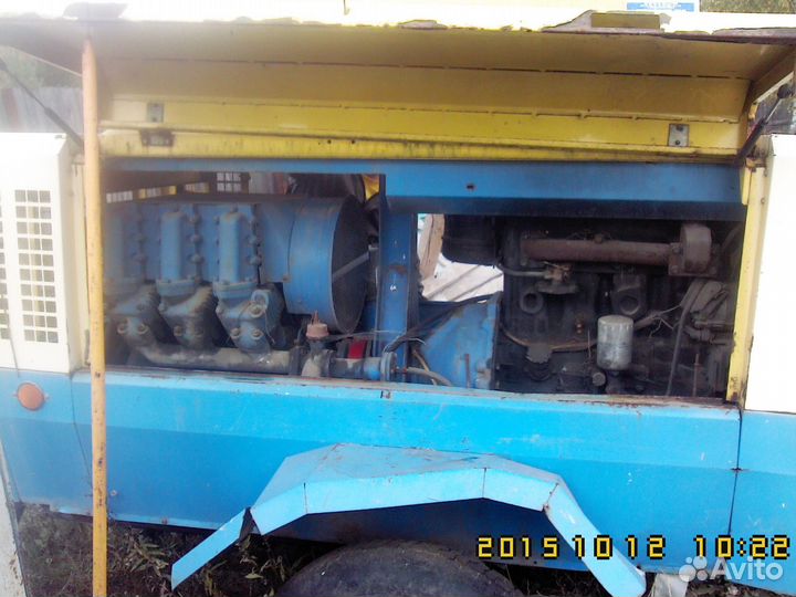 Компрессор промышленный пксд 5.25Д времен СССР