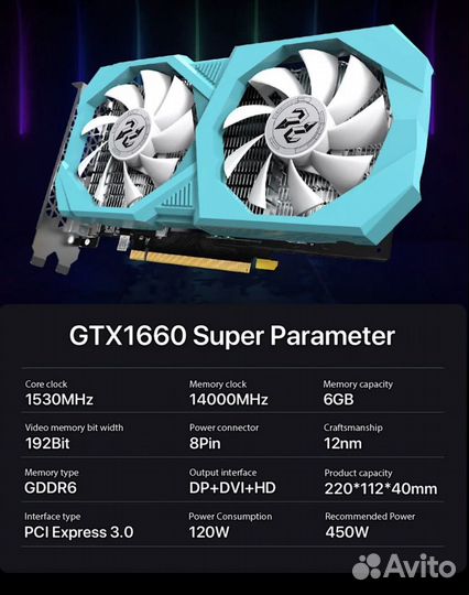 Видеокарта nvidia GeForce GTX