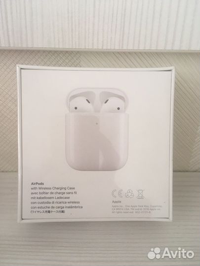 Беспроводные наушники AirPods 2
