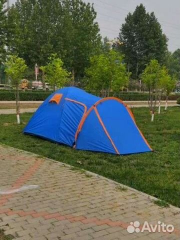 Палатка 3-х местная с прихожей (405х215хh170)