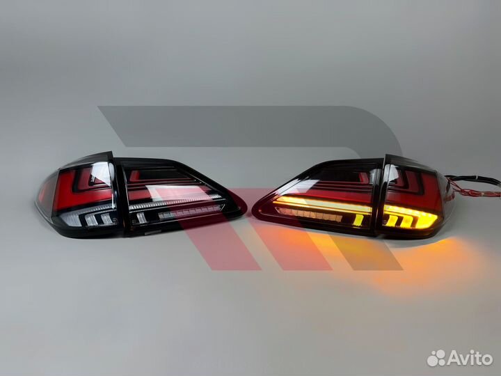 Стопы Lexus RX350 10-15г LED Красные Vland