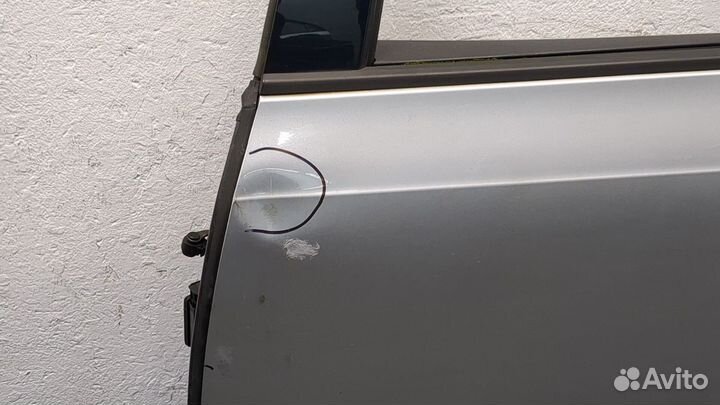 Дверь боковая левая задняя Skoda Fabia