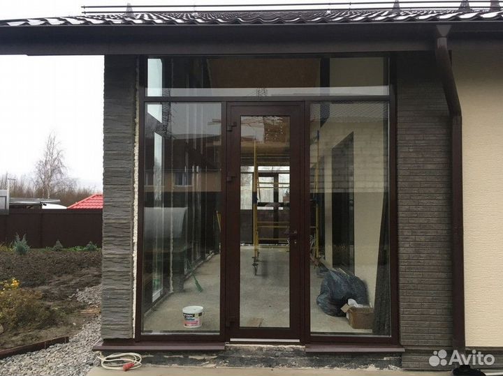 Алюминиевые окна в дом