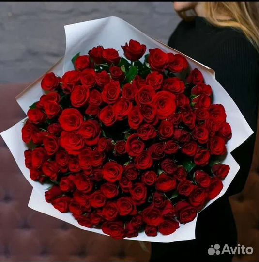 Розы букеты 25,51,101