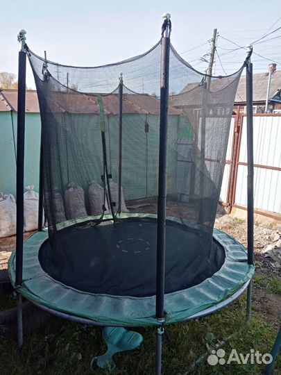 Батут с сеткой бу
