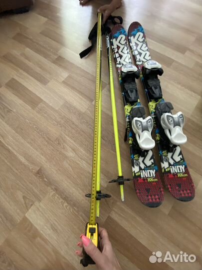 Горные лыжи детские К2 indy 88cm