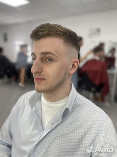 Барбер, мужская стрижка, барбершоп