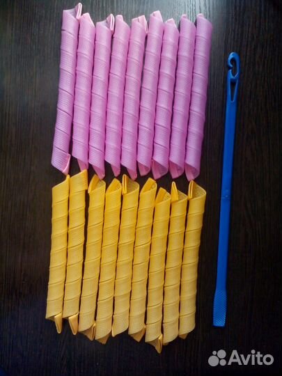 Мягкие гибкие спиральные бигуди, набор 18 шт