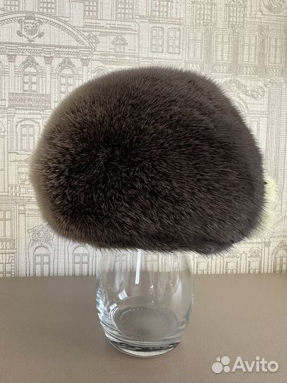 Шапка норковая женская