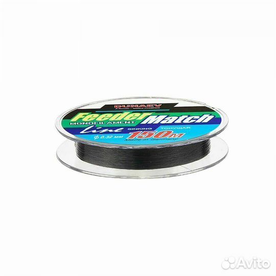 Леска Dunaev FeederMatch Black 0.32мм (8