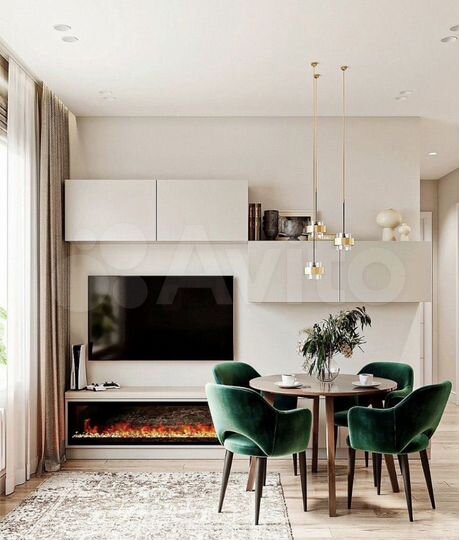 1-к. квартира, 43,4 м², 12/25 эт.