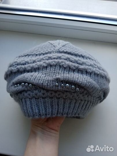 Тёплая осенняя шапка