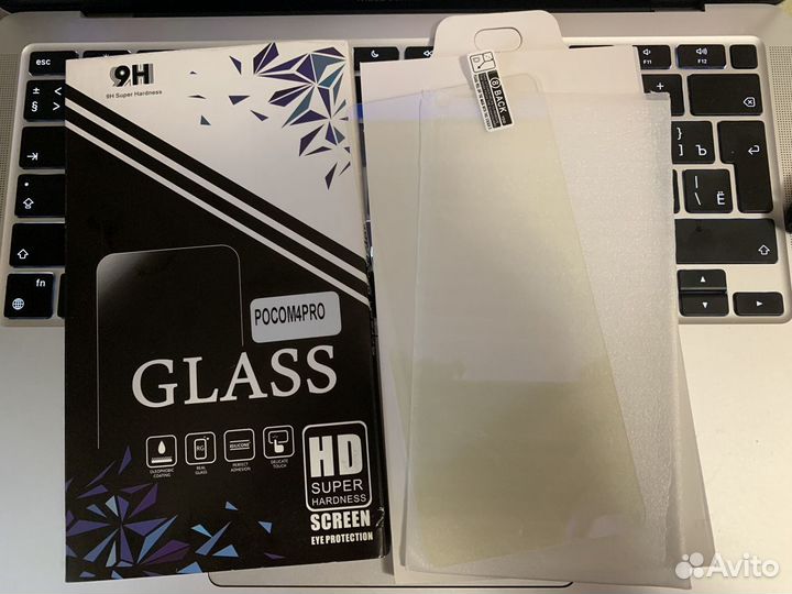 Защитное стекло iPhone XS MAX + чехол