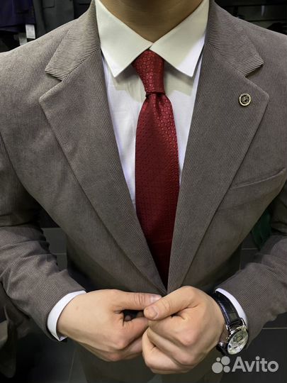 Вельветовый костюм мужской