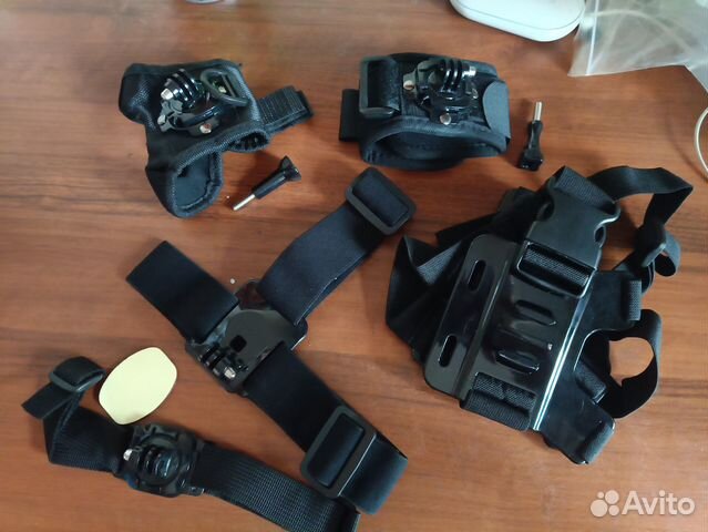 Крепления на тело, руки, руль, авто для экшн-камер
