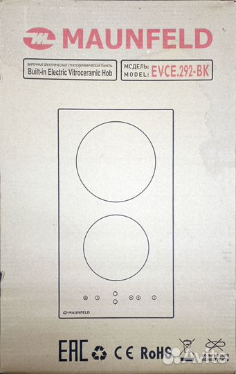 Варочная панель maunfeld evce.292-BK