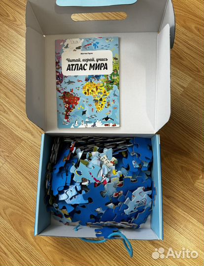 Атлас мира+пазл