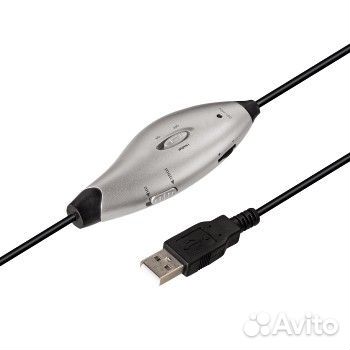 Компьютерная гарнитура hama HS-440 USB(мониторные)