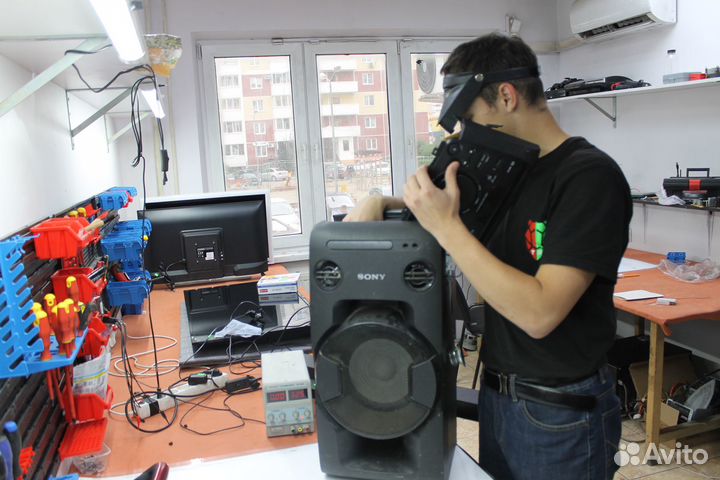 Ремонт аудио техники. Ремонт аудио колонок