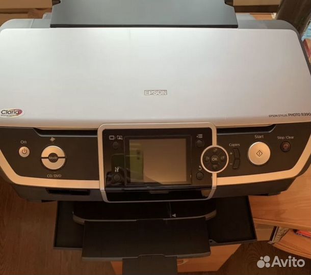Фотопринтер Epson Stylus Photo R390 + пзк