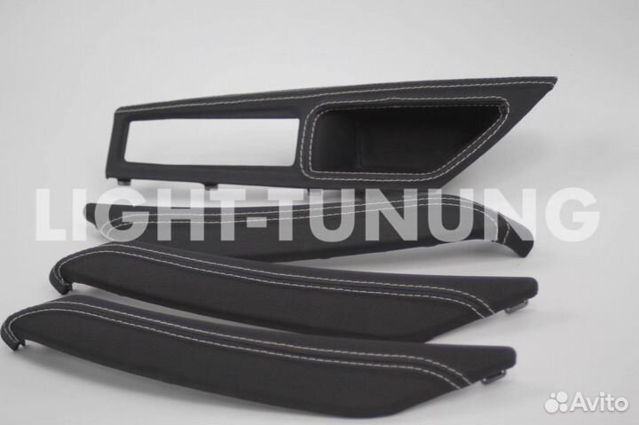 Ручки дверей Веста в коже