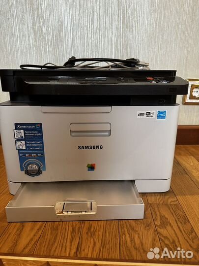Принтер сканер лазерный цветной samsung