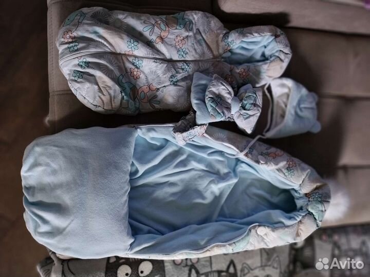 Конверт на выписку зима