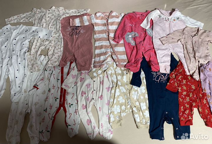 Вещи на девочку пакетом 62-68