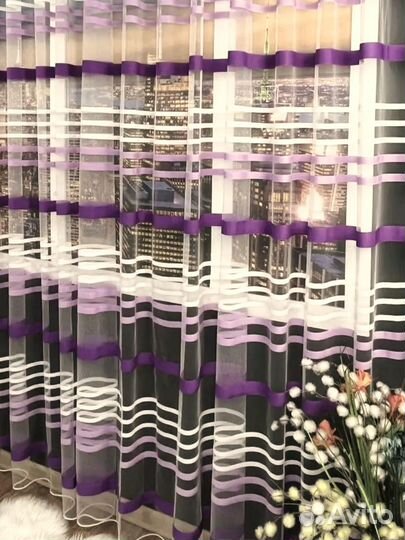 Тюль-сетка 3м50см новая