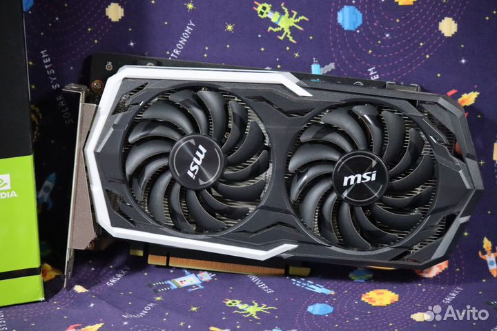 MSI GTX 1660 Ti Armor OC 6gb