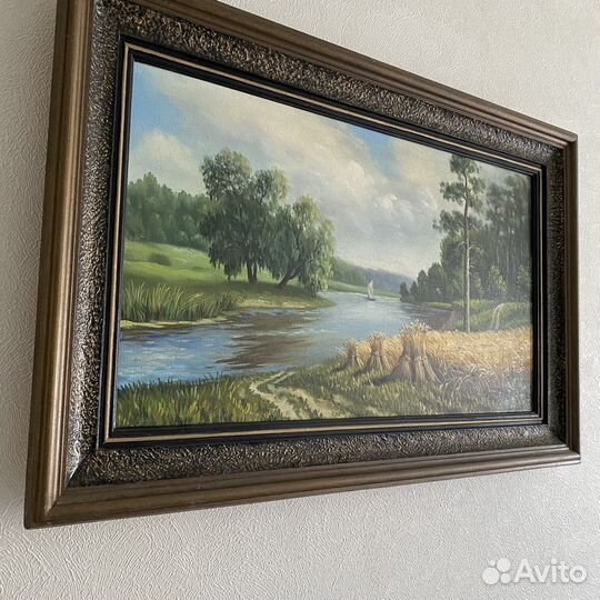 Картина маслом на холсте пейзаж