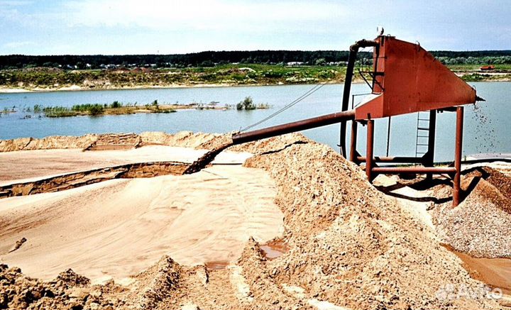 Песок карьерный