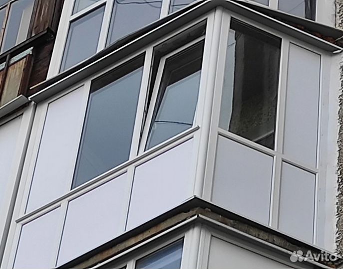 Остекление балконов(лоджий)любой сложности(арт.с 8