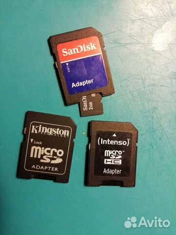 Переходники и Карта памяти MicroSD