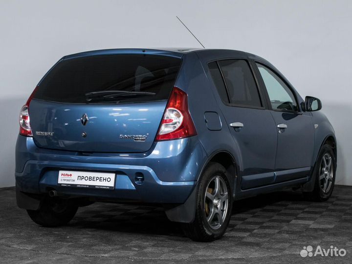 Renault Sandero 1.6 МТ, 2012, 109 839 км