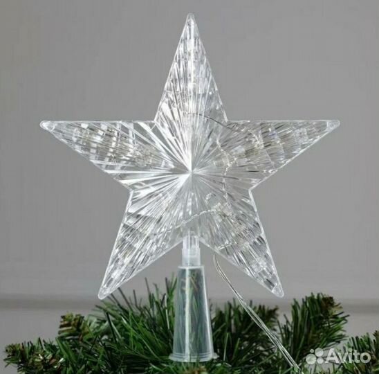 Светящаяся звезда на елку