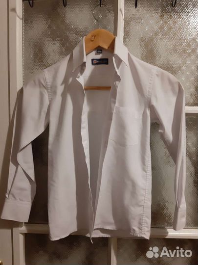 Рубашка детская для мальчиков 7-9 лет