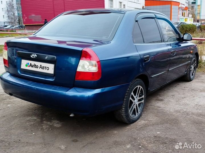 Hyundai Accent 1.5 МТ, 2006, 267 500 км