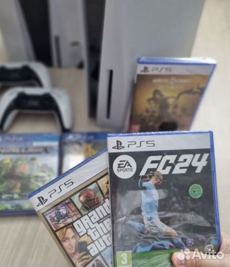 Прокат Ps5 Пс5 приставки игровой sony PS5