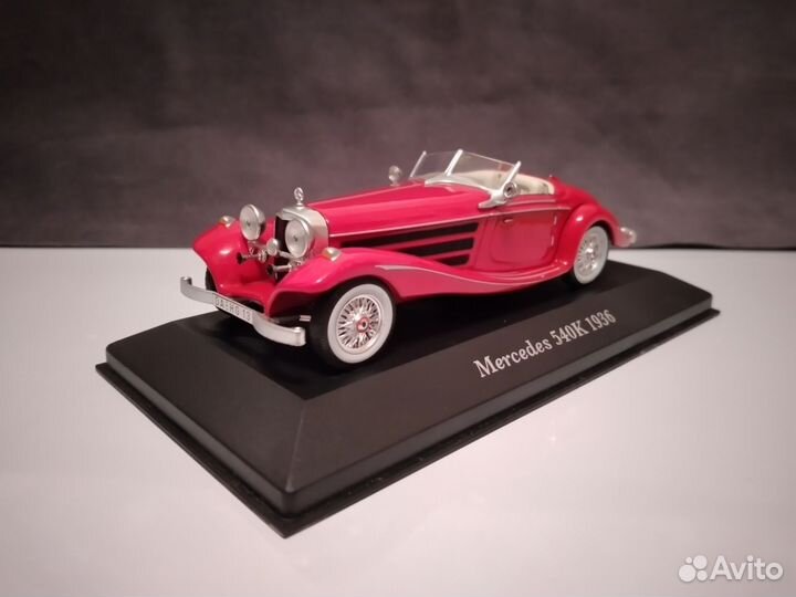 Модель автомобиля mercedes 540к