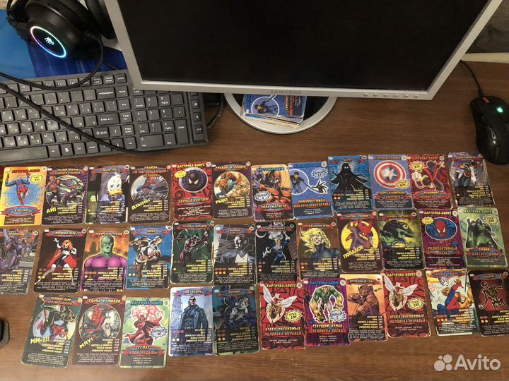 Карточки человек паук