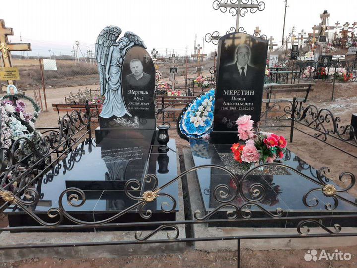 Памятники из гранита и мрамора