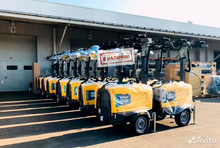 Осветительная мачта, вышка Atlas Copco v4+