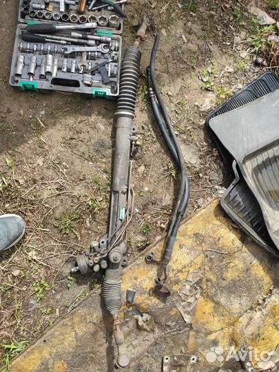 Рулевая рейка на audi a6c5 трубки 1,9д