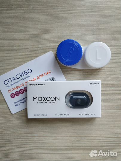 Линзы черные склеры 22 мм